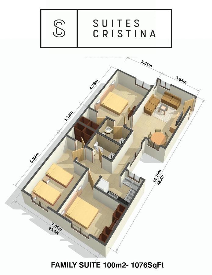 Hotel Residence Inn Suites Cristina San José Dış mekan fotoğraf