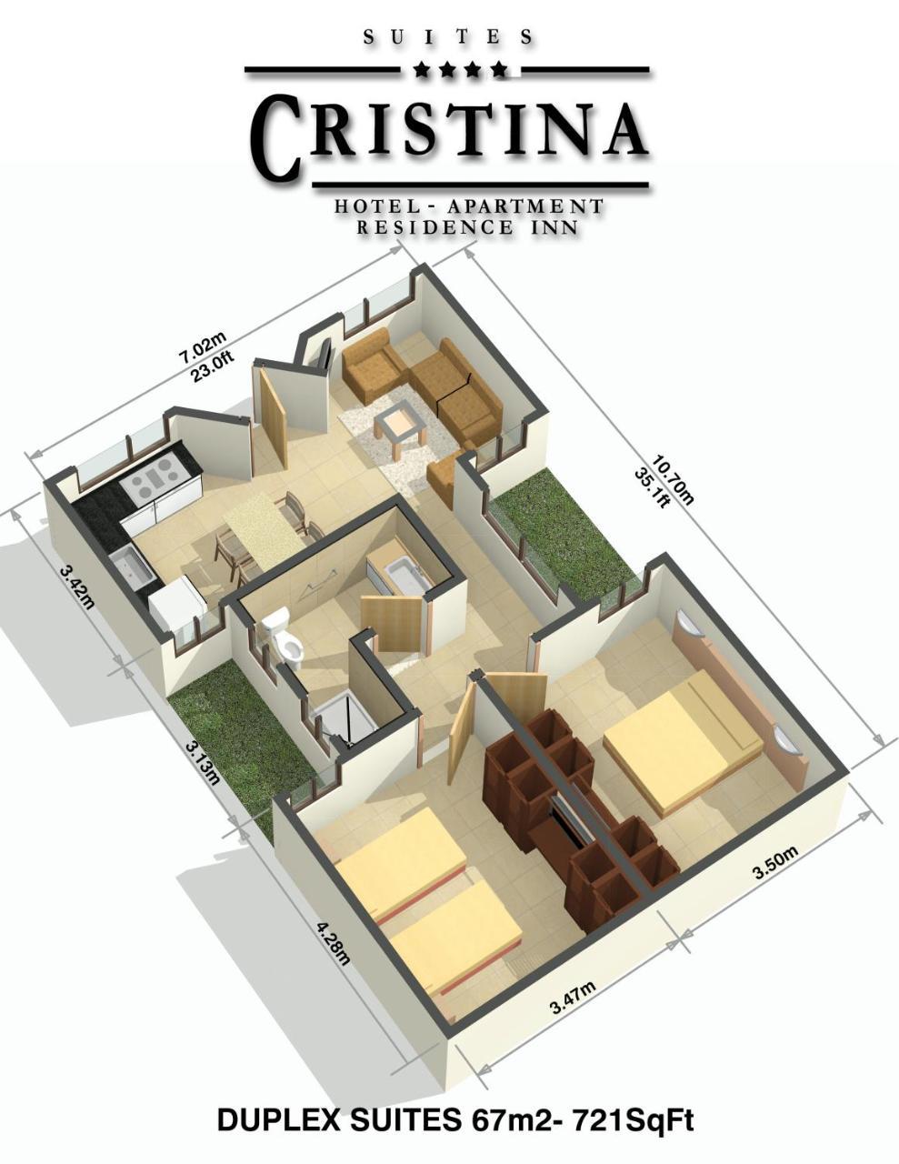 Hotel Residence Inn Suites Cristina San José Dış mekan fotoğraf